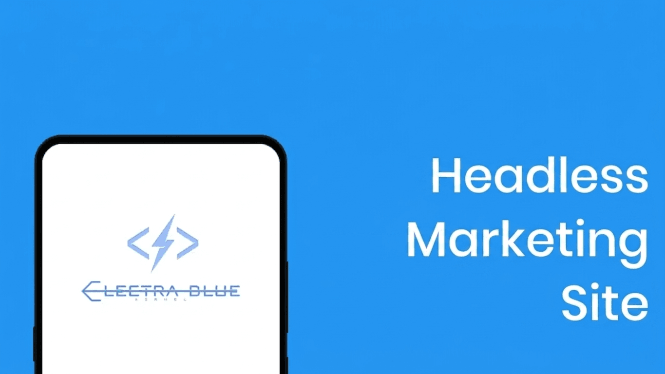 Headless Marketing Site